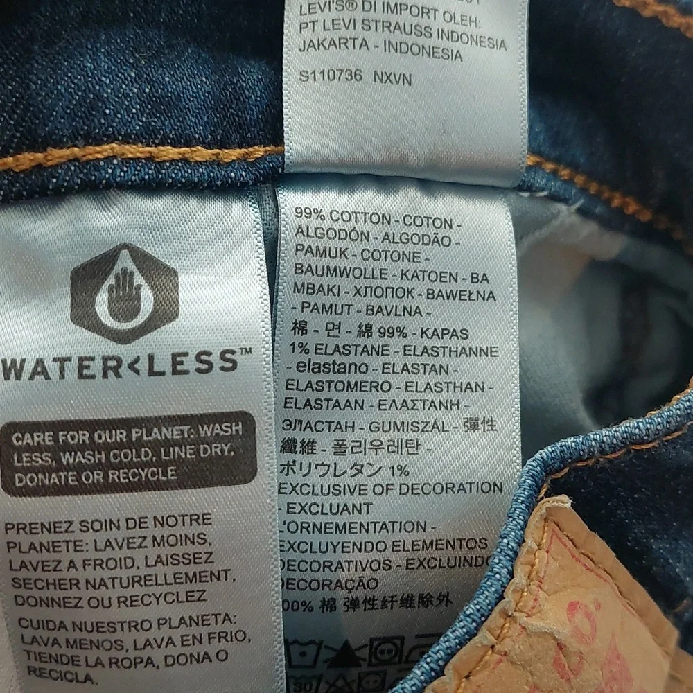 Levi's Men's Size 32 Jeans 514 Mediun Blue Wash Straight Fit